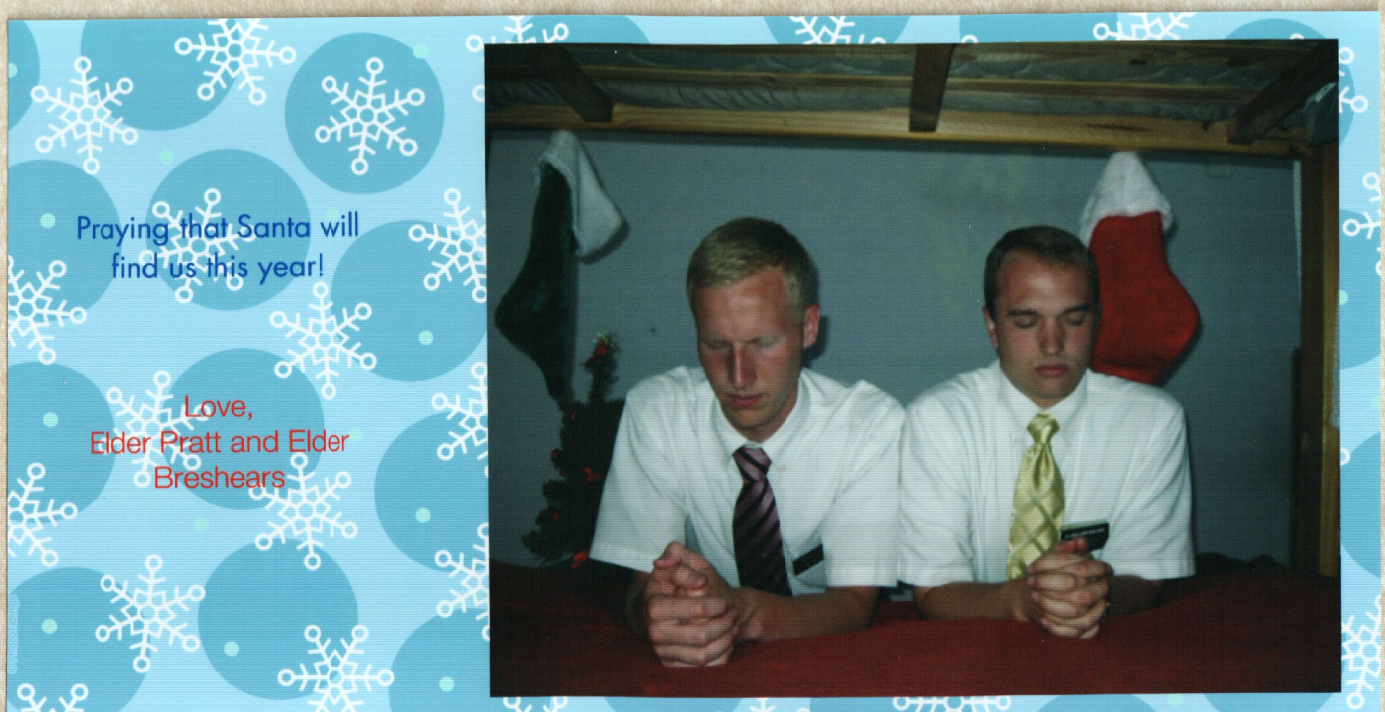 Matthew's Christmas Card